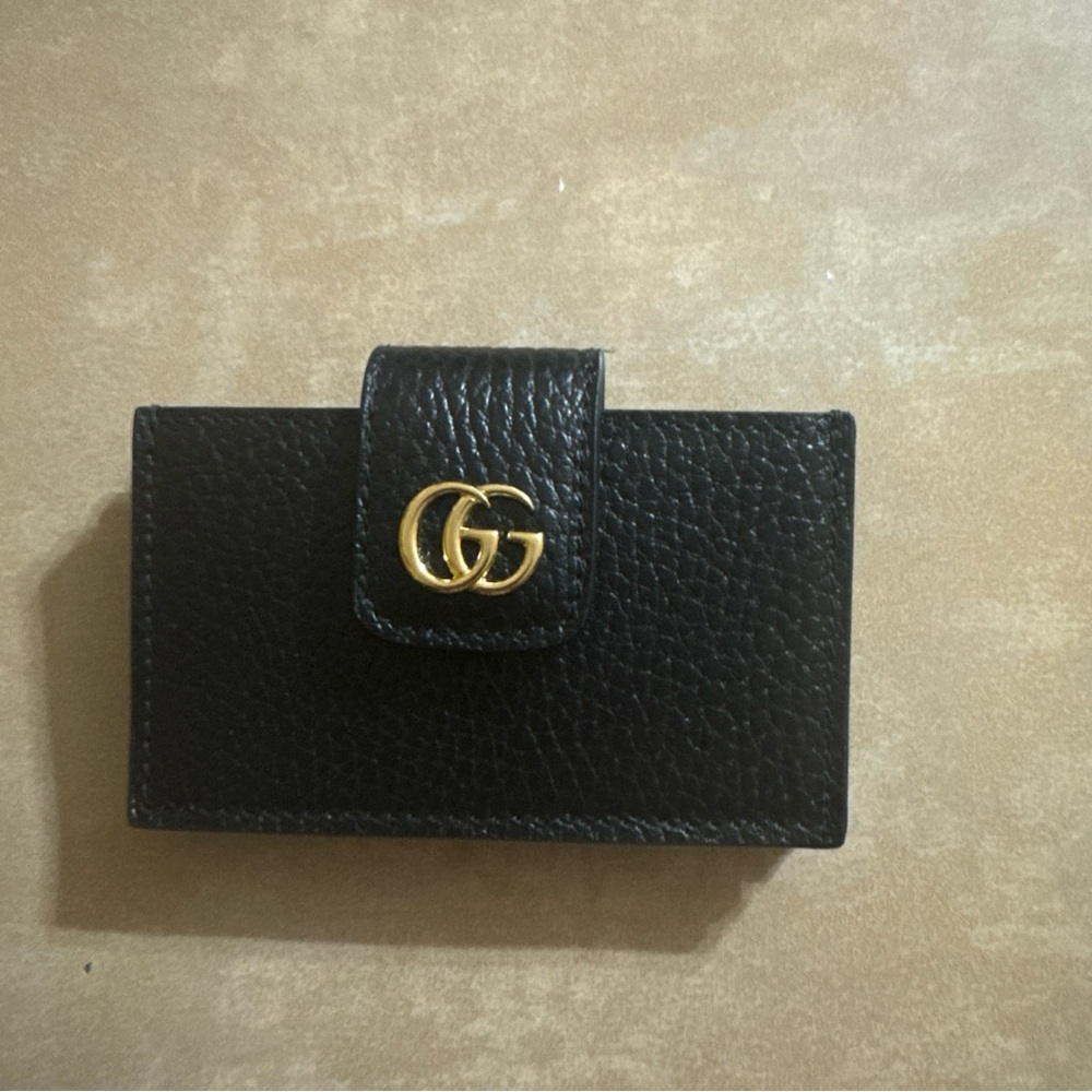 Gucci GG MARMONT SNAP BUTTON CARD CASE *Brand New*